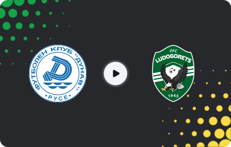 Where to watch Dunav Ruse — Ludogorets II, Second League, 07.03.2026