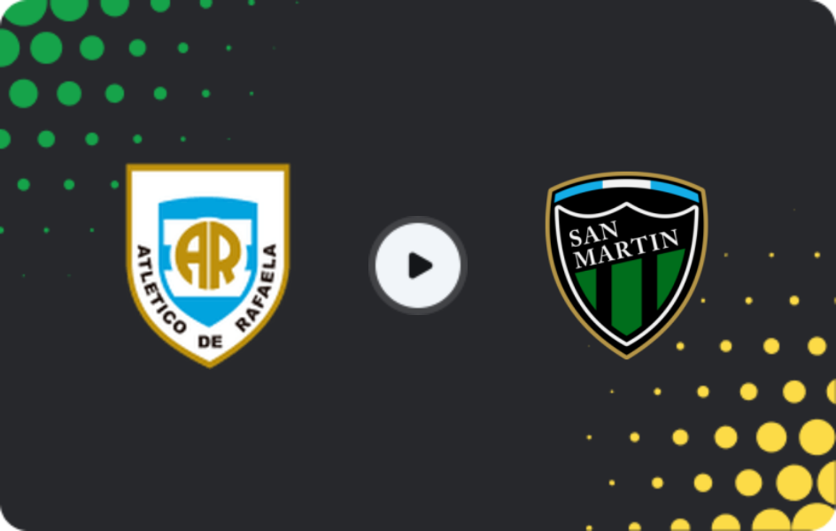 Where to watch Atletico DE Rafaela — San Martin S.J., Primera Nacional, 07.03.2026