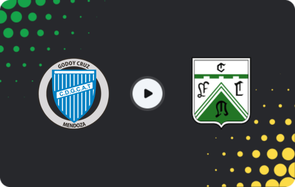 Where to watch Godoy Cruz — Ferro Carril Oeste, Primera Nacional, 07.03.2026