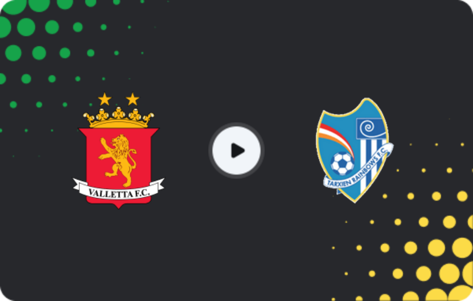 Where to watch Valletta FC — Tarxien Rainbows, Premier League, 07.03.2026