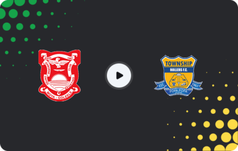 Where to watch Gaborone United — Township Rollers, Premier League, 07.03.2026