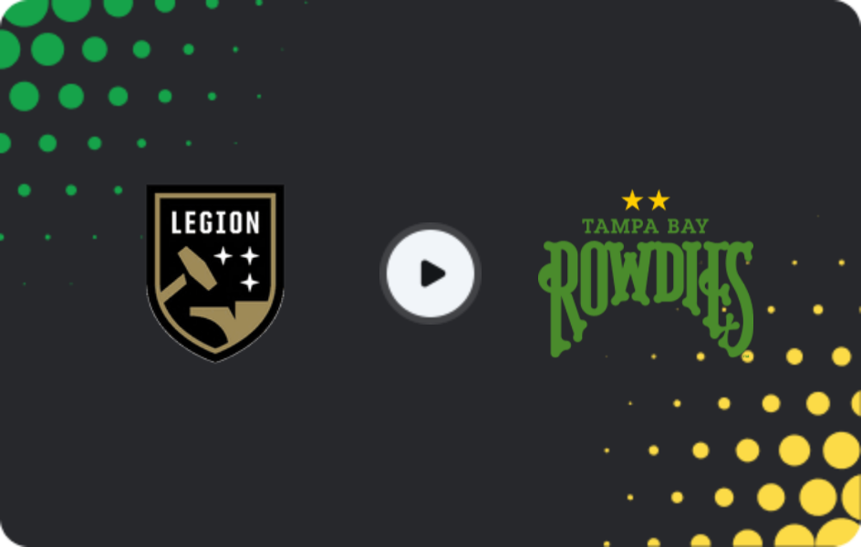 Where to watch Birmingham Legion — Tampa Bay Rowdies, USL Championship, 07.03.2026