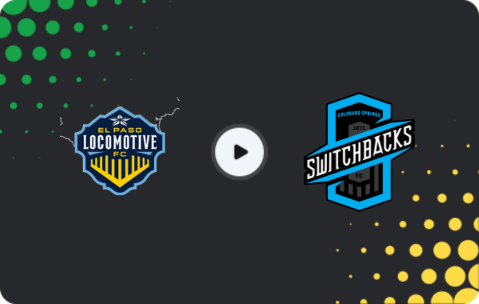 Where to watch El Paso Locomotive — Colorado Springs, USL Championship, 07.03.2026