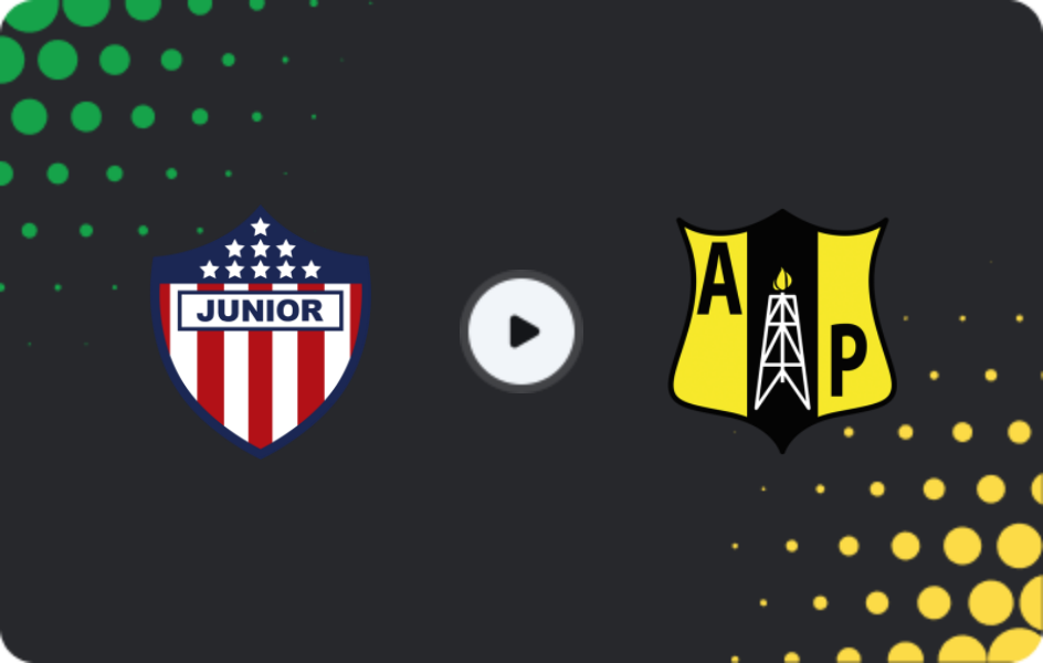 Where to watch Junior Barranquilla — Alianza Petrolera, Primera A, 07.03.2026