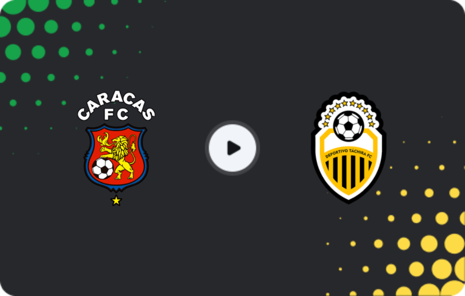 Where to watch Caracas — Deportivo Tachira, Primera División, 07.03.2026