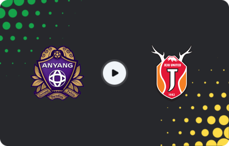 Where to watch FC Anyang — Jeju United, K-League 1, 08.03.2026