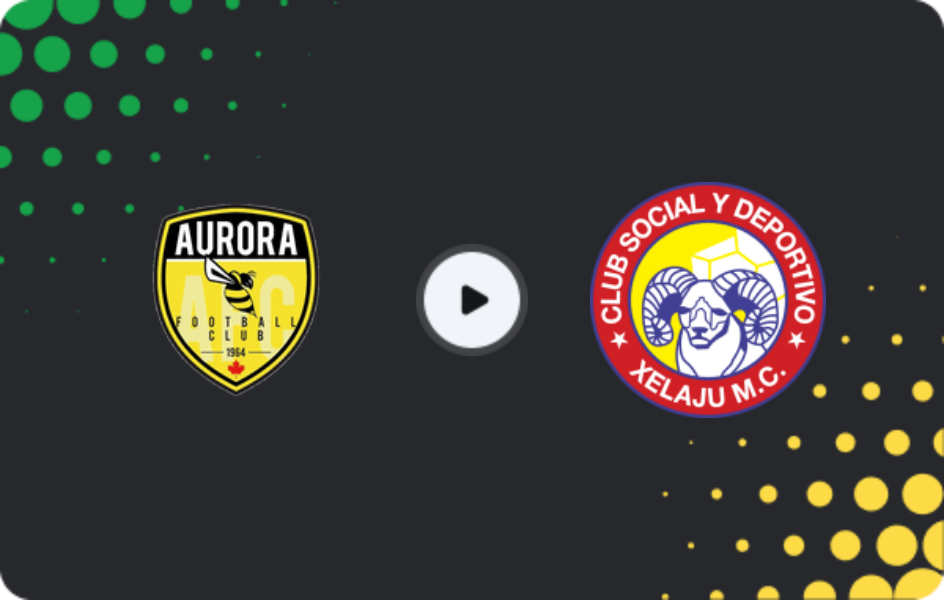 Where to watch Aurora — Xelajú, Liga Nacional, 08.03.2026