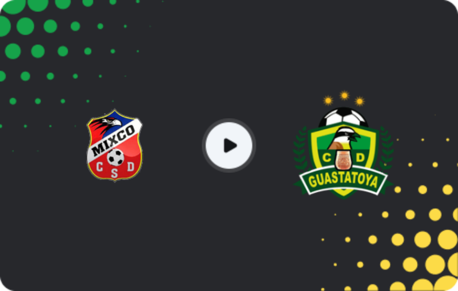 Where to watch Mixco — Guastatoya, Liga Nacional, 08.03.2026
