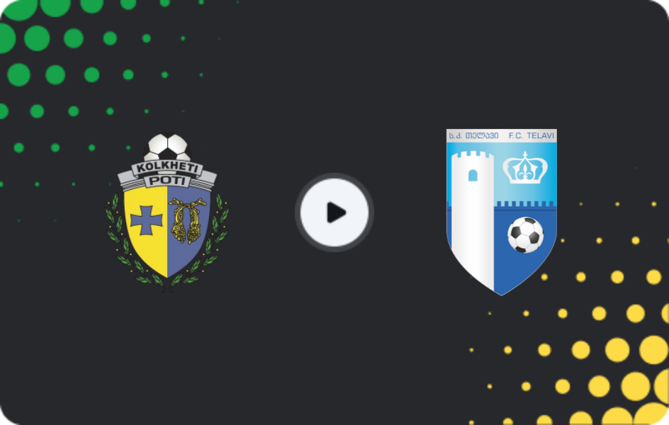 Where to watch Kolkheti Poti — Telavi, Erovnuli Liga 2, 12.03.2026