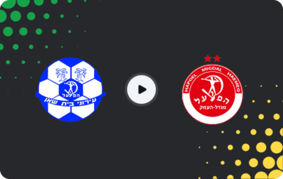 Where to watch Hapoel Beit Shean — Hapoel Migdal HaEmek, Liga Alef, 13.03.2026