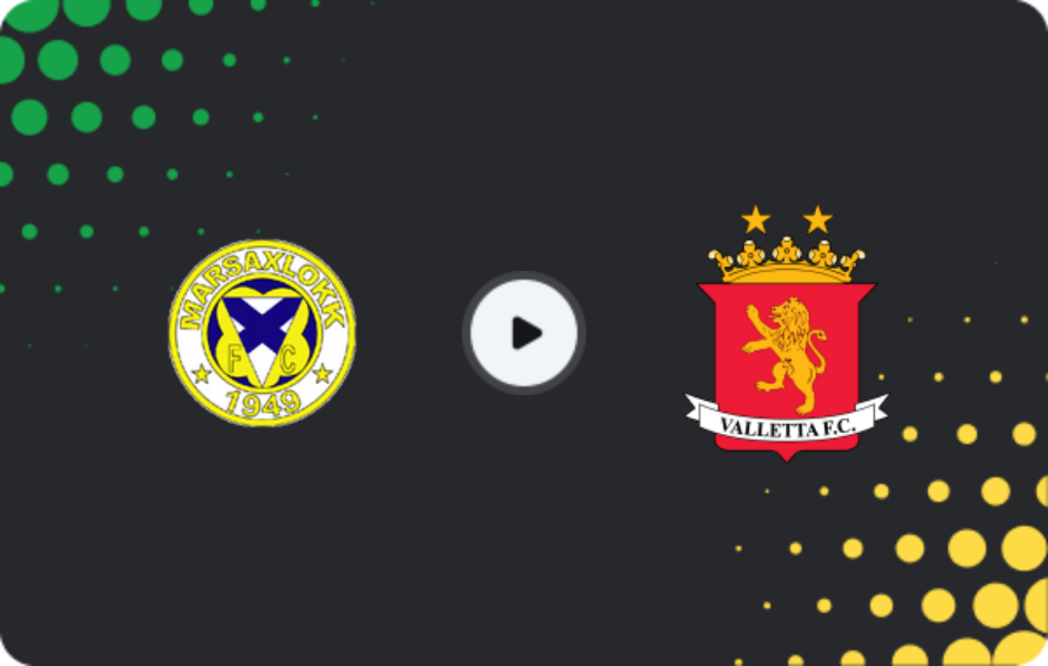 Where to watch Marsaxlokk — Valletta FC, Premier League, 13.03.2026