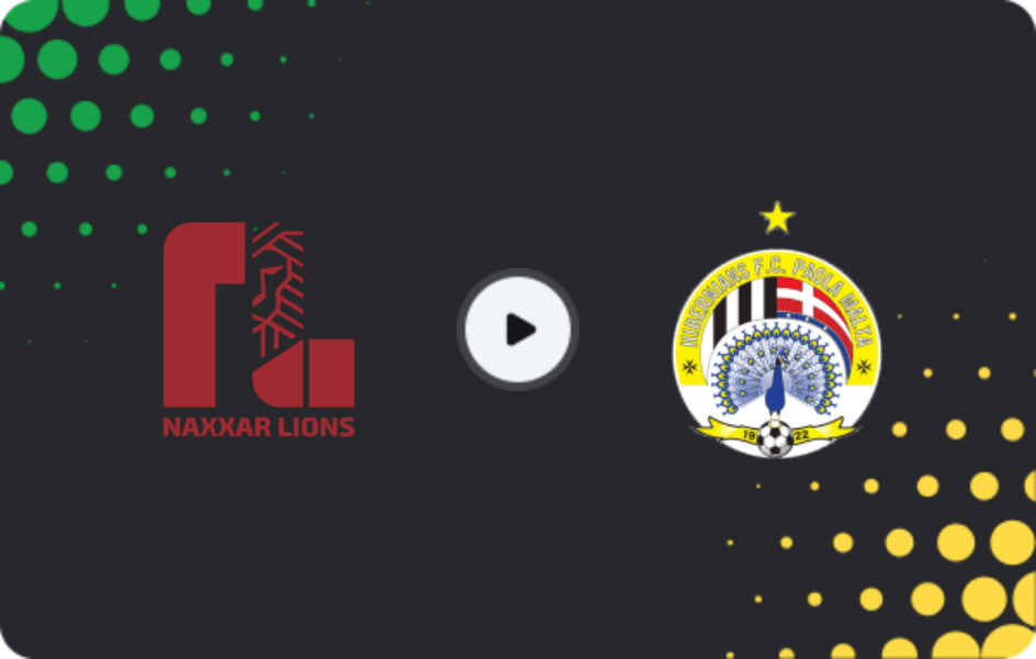 Where to watch Naxxar Lions — Hibernians, Premier League, 13.03.2026