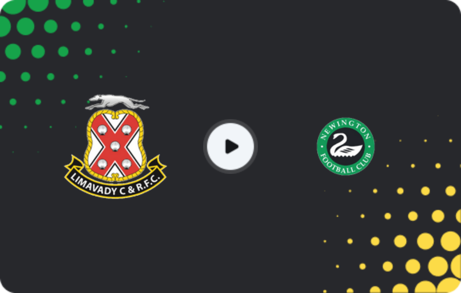 Where to watch Limavady United — Newington Youth, Championship, 13.03.2026