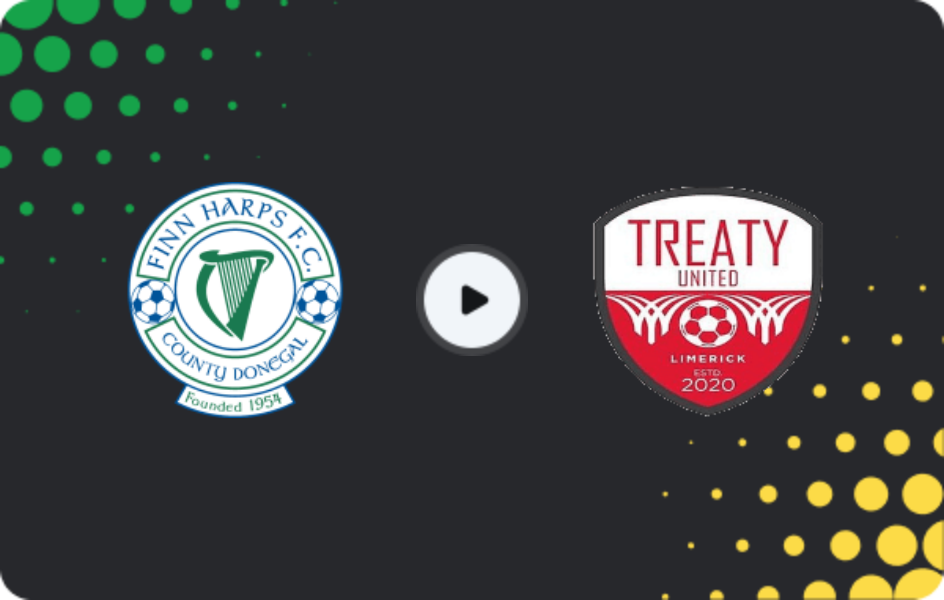Where to watch Finn Harps — Treaty United, First Division, 13.03.2026