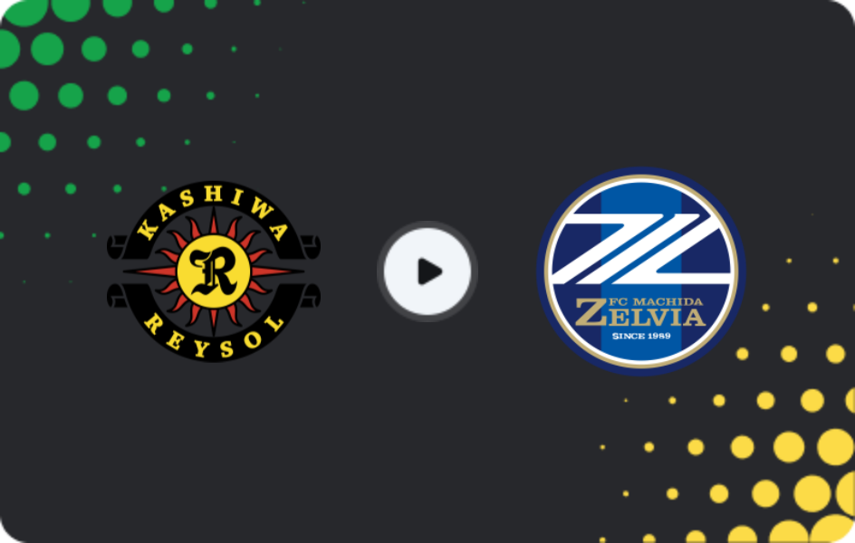 Where to watch Kashiwa Reysol — Machida Zelvia, J1 League, 14.03.2026