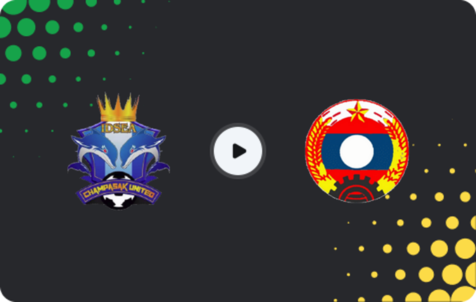 Where to watch Champasak United — Lao Army, Lao League 1, 14.03.2026