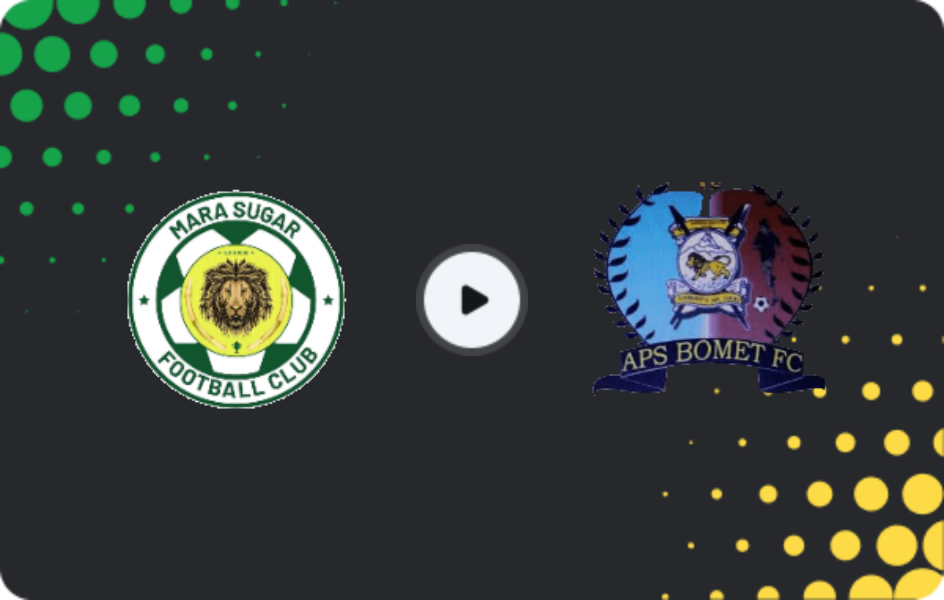 Where to watch Mara Sugar — APS Bomet, Premier League, 14.03.2026