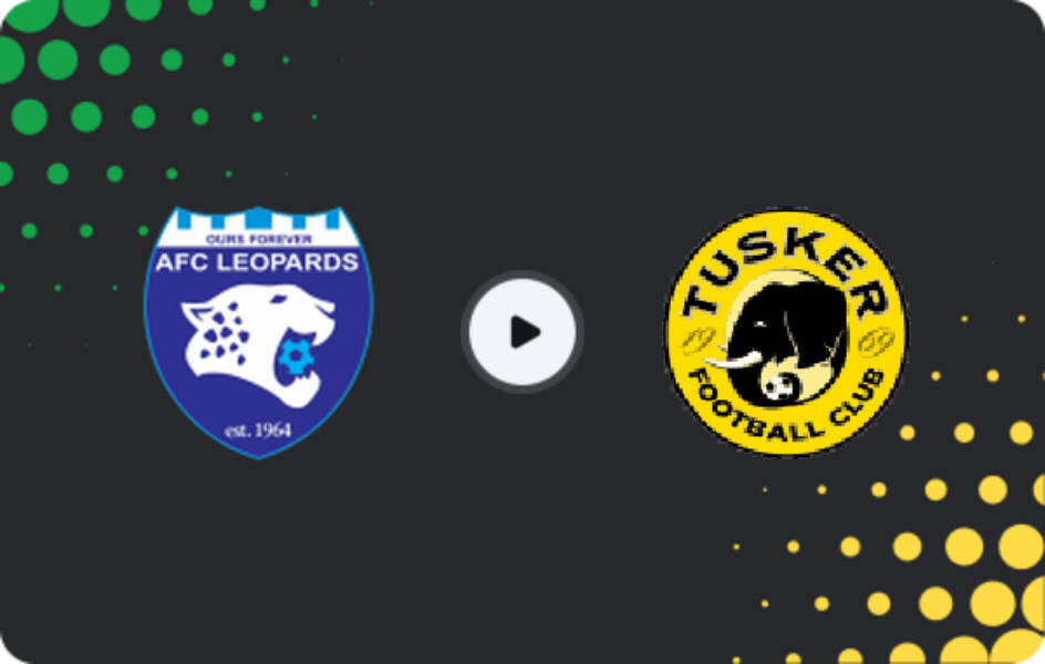 Where to watch AFC Leopards — Tusker, Premier League, 14.03.2026