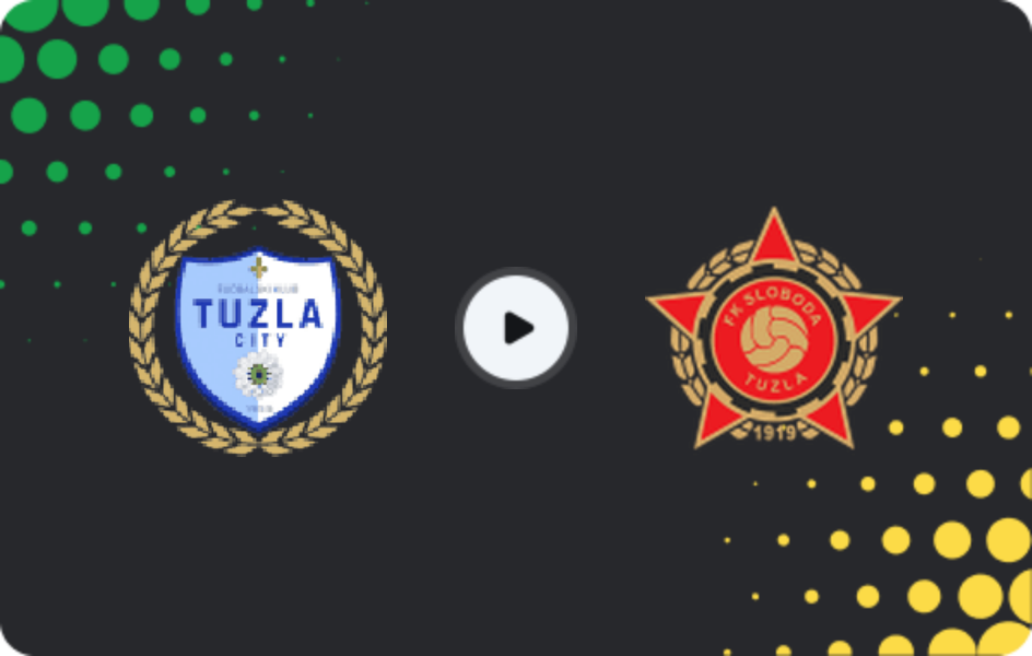 Where to watch Tuzla City — Sloboda Tuzla, 1st League - FBiH, 14.03.2026
