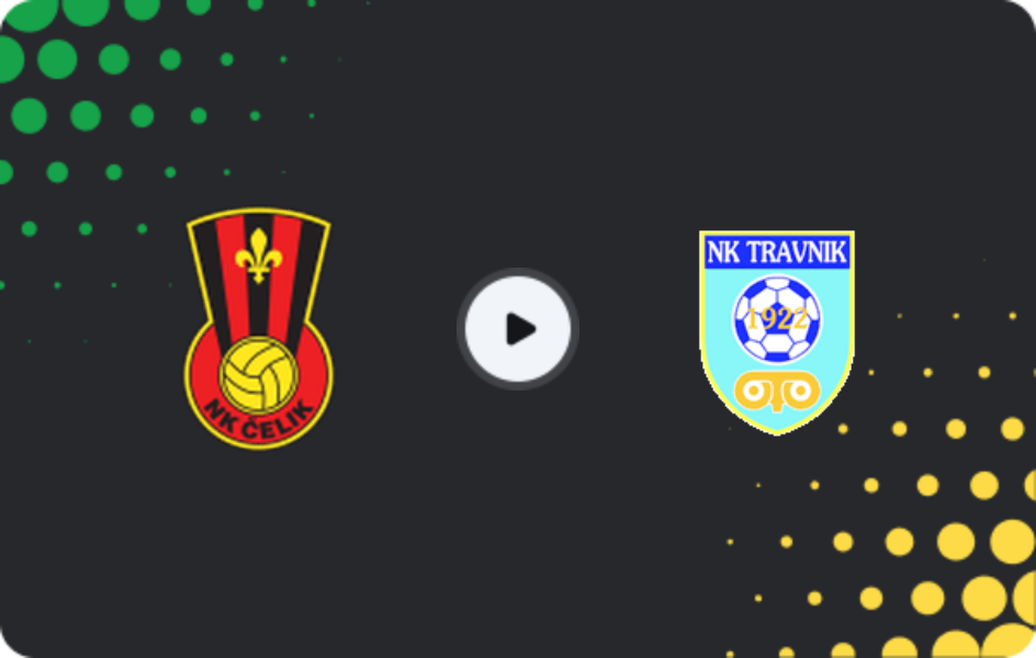 Where to watch Čelik — Travnik, 1st League - FBiH, 14.03.2026