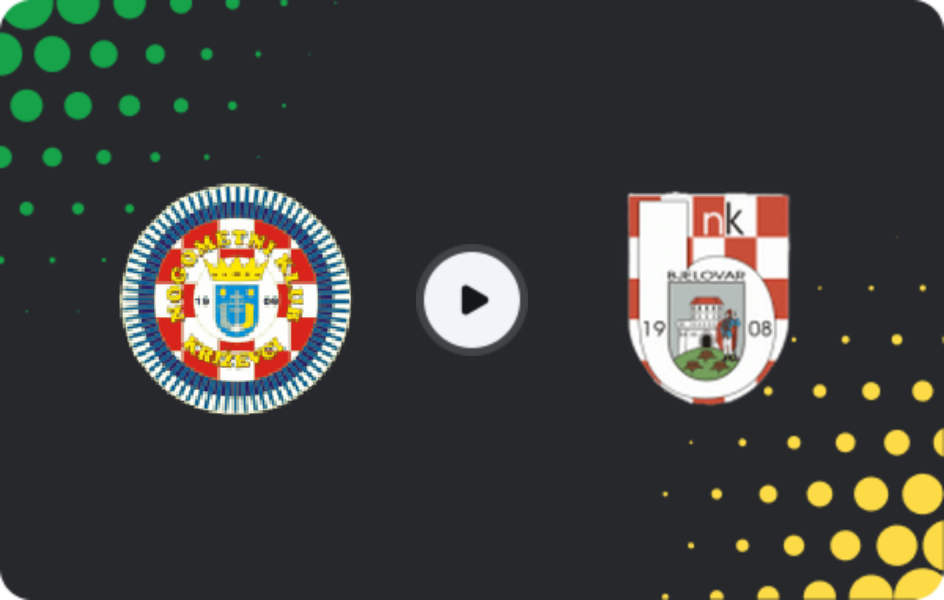 Where to watch Križevci — Bjelovar, Second NL, 14.03.2026