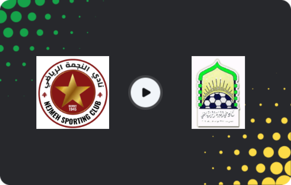 Where to watch Al Nejmeh — Al Mabarrah, Premier League, 14.03.2026