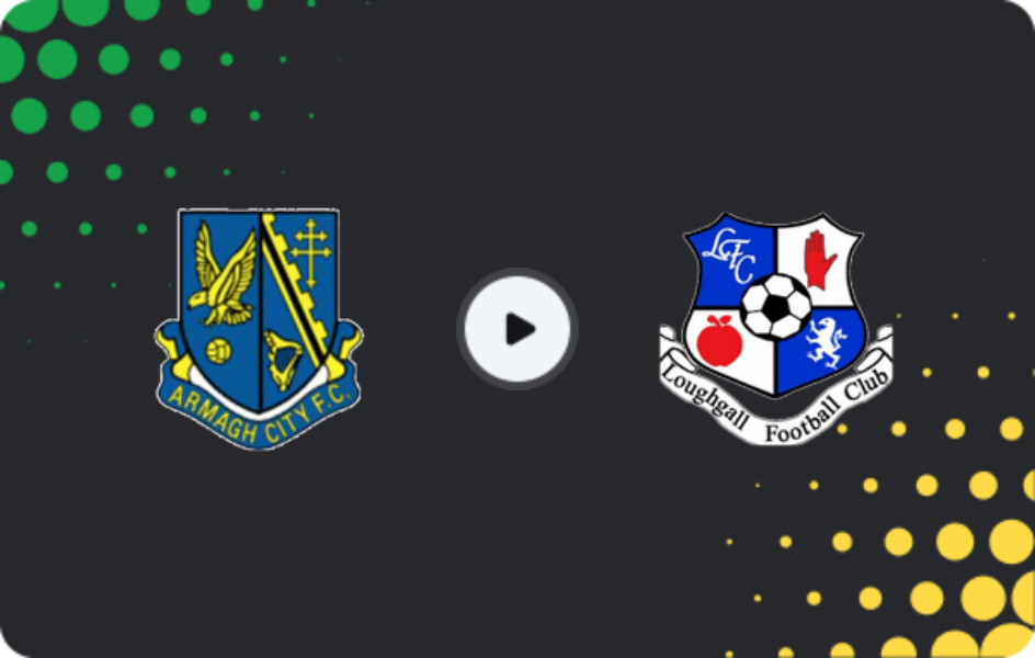Where to watch Armagh City — Loughgall, Championship, 14.03.2026