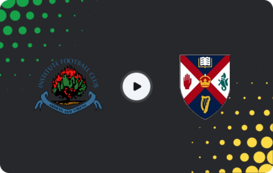 Where to watch Institute — Queen's University, Championship, 14.03.2026