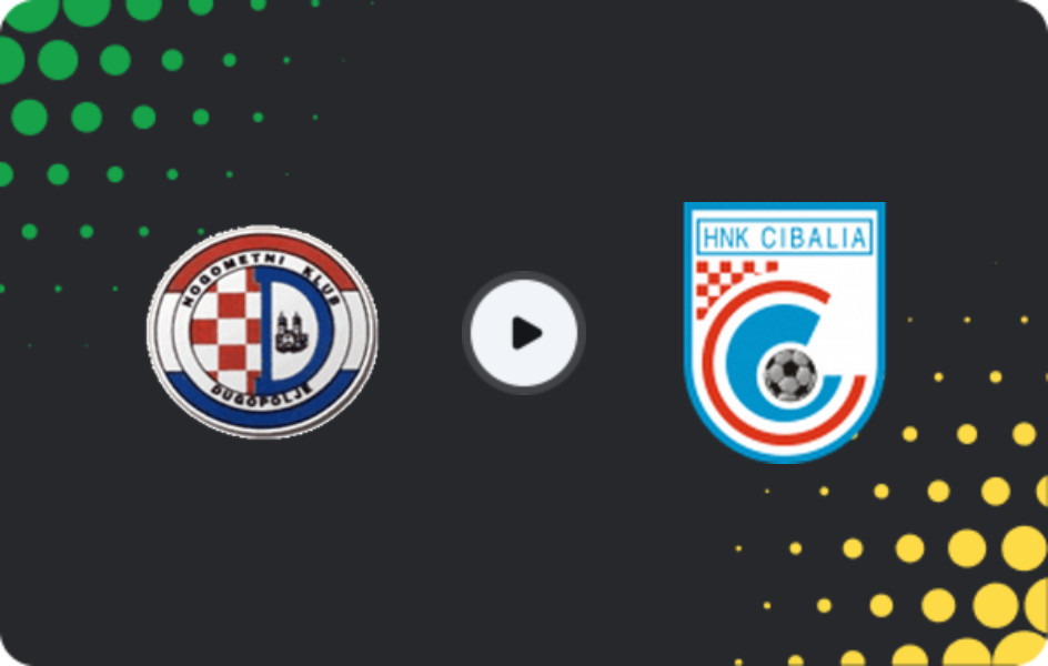 Where to watch Dugopolje — HNK Cibalia, First NL, 14.03.2026