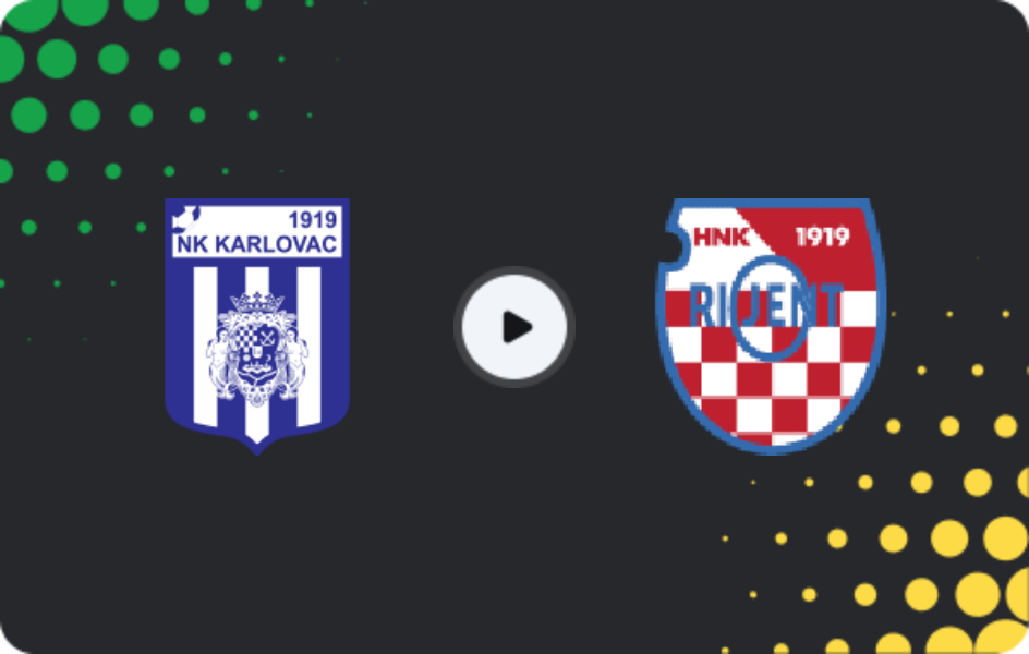 Where to watch Karlovac 1919 — Orijent 1919, First NL, 14.03.2026