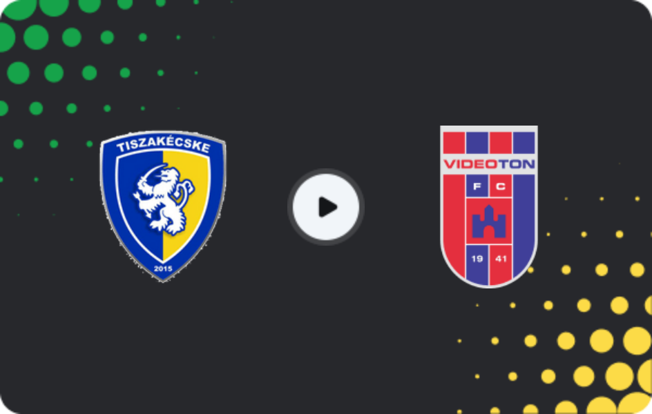 Where to watch Tiszakecske FC — Fehérvár FC, NB II, 14.03.2026