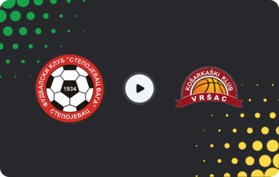 Where to watch Stepojevac Vaga — OFK Vršac, Prva Liga, 14.03.2026