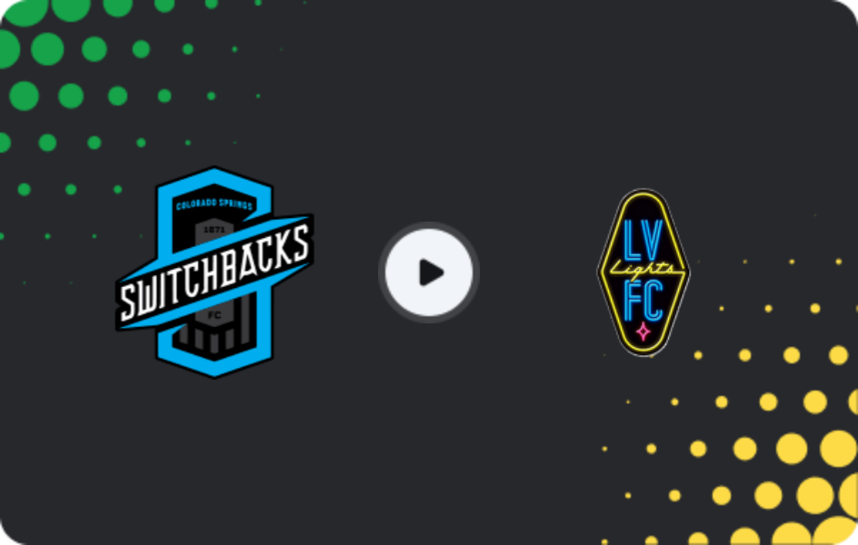 Where to watch Colorado Springs — Las Vegas Lights, USL Championship, 14.03.2026