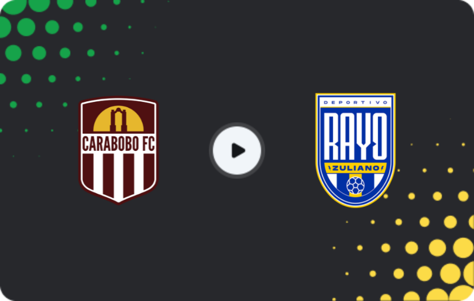 Where to watch Carabobo — Rayo Zuliano, Primera División, 14.03.2026
