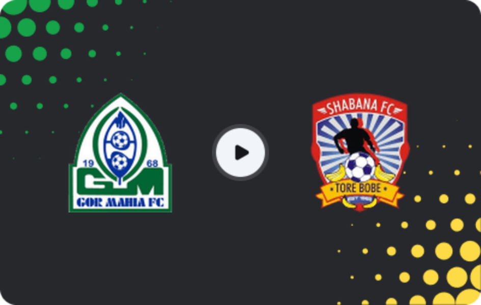 Where to watch GOR Mahia — Shabana, Premier League, 15.03.2026