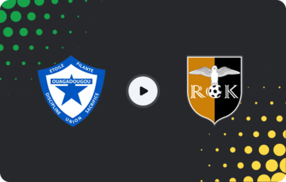 Where to watch Etoile Filante — RCK, Ligue 1, 15.03.2026