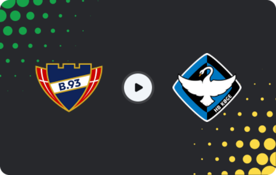 Where to watch B 93 — HB Koge, 1. Division, 15.03.2026