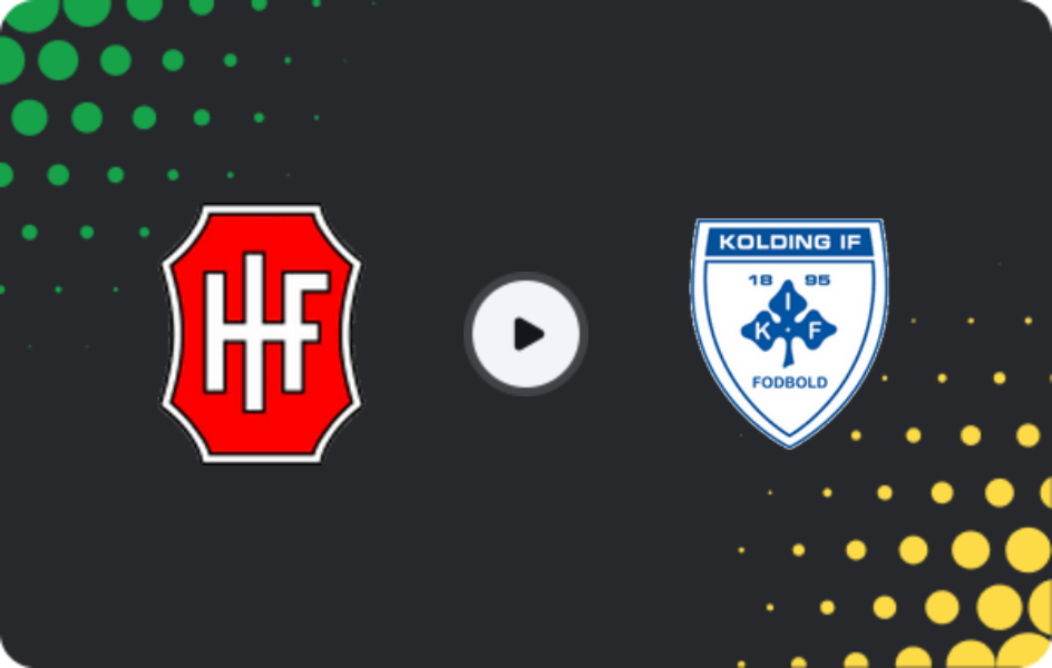 Where to watch Hvidovre — Kolding IF, 1. Division, 15.03.2026