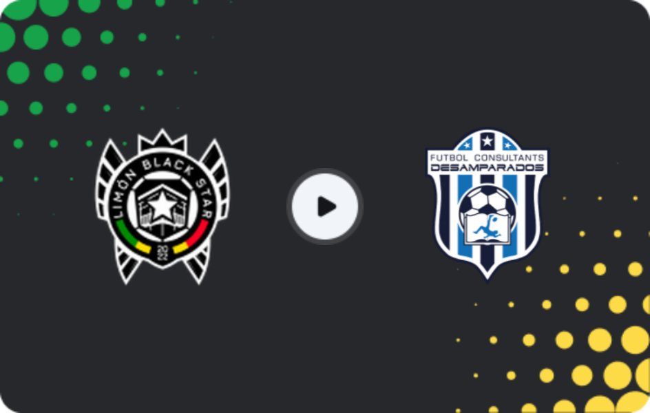 Where to watch Limón Black Star — Futbol Consultants Moravia, Liga de Ascenso, 15.03.2026