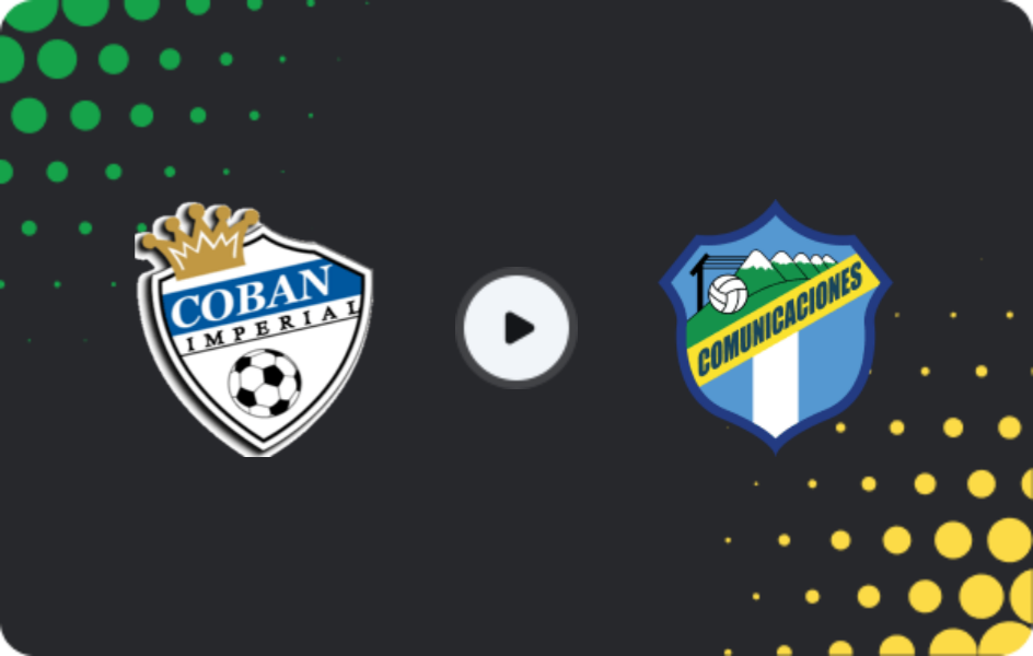 Where to watch Cobán Imperial — Comunicaciones, Liga Nacional, 15.03.2026