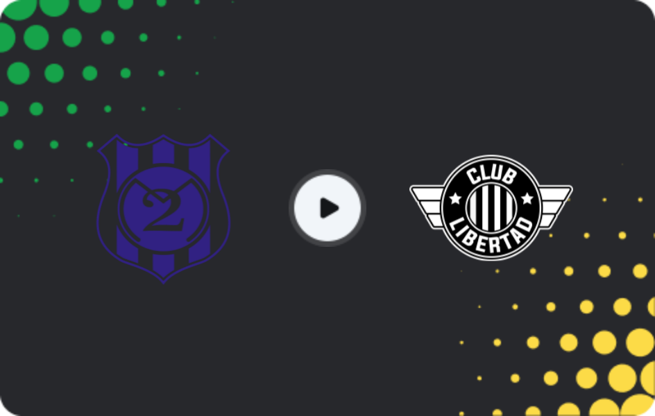 Where to watch 2 de Mayo — Libertad Asuncion, Division Profesional - Apertura, 15.03.2026