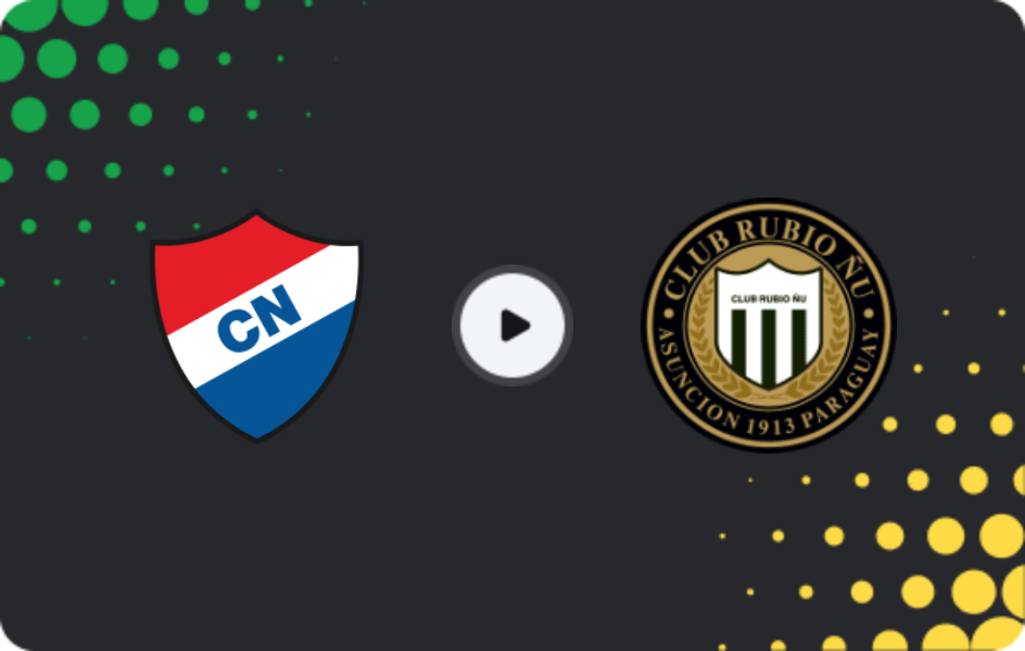 Where to watch Nacional Asuncion — Rubio NU, Division Profesional - Apertura, 15.03.2026