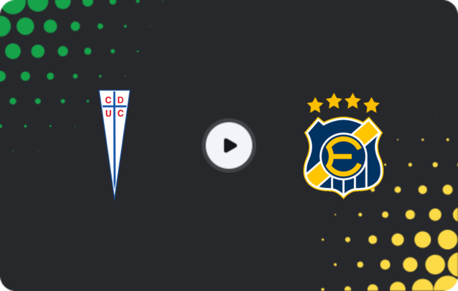 Where to watch Universidad Católica — Everton de Vina, Primera División, 15.03.2026