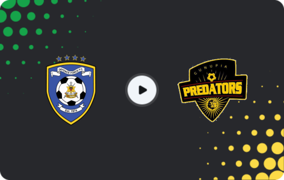 Where to watch Defence Force — Cunupia, Pro League, 15.03.2026