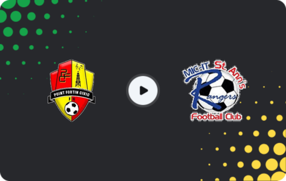 Where to watch Point Fortin — La Horquetta Rangers, Pro League, 16.03.2026
