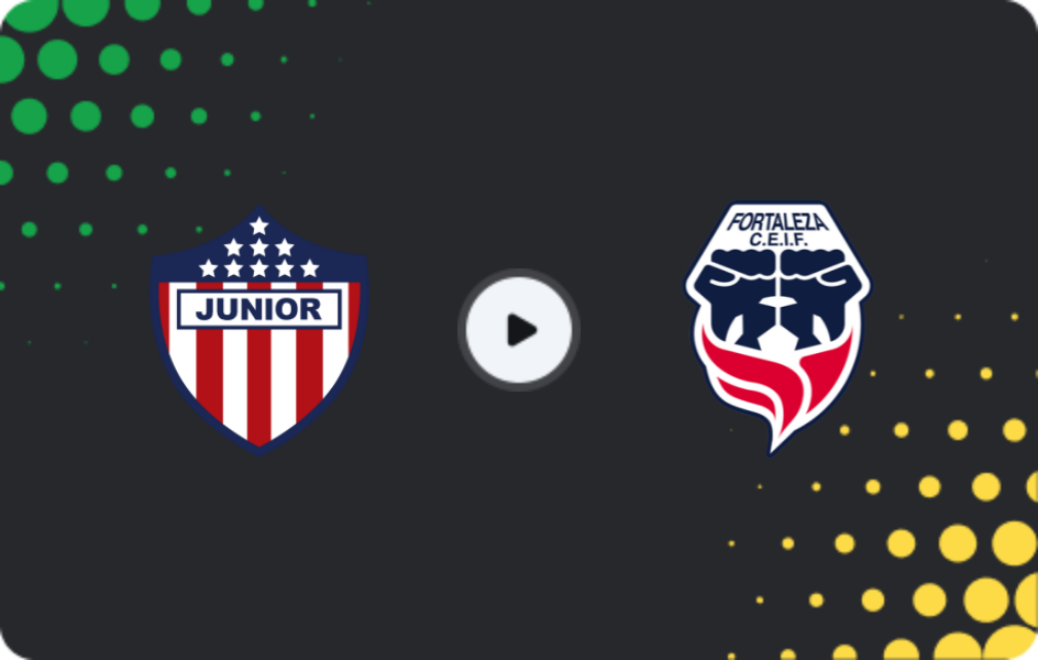 Where to watch Junior Barranquilla — Fortaleza CEIF, Primera A, 16.03.2026