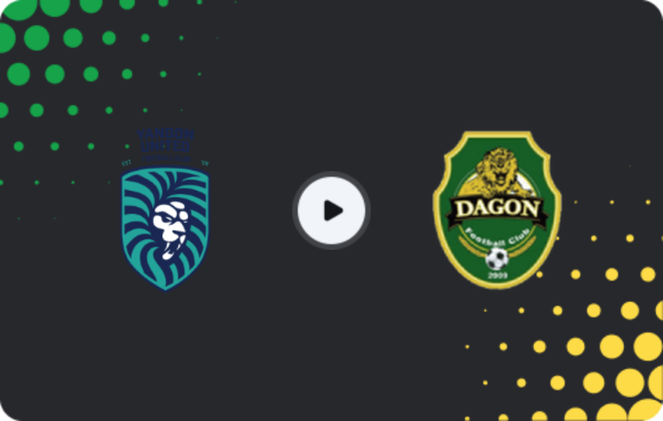 Where to watch Yangon United — Dagon, National League, 18.03.2026