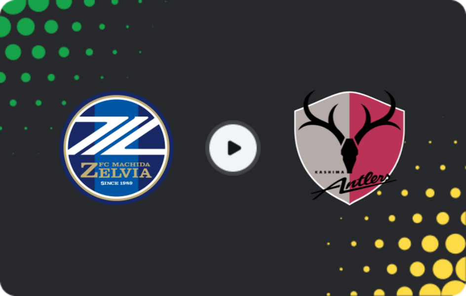 Where to watch Machida Zelvia — Kashima Antlers, J1 League, 18.03.2026