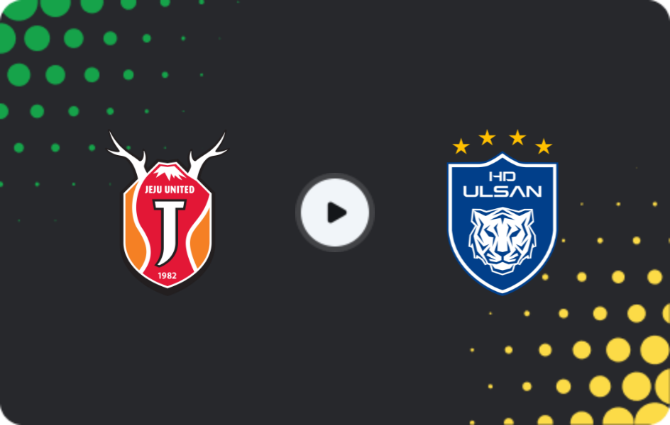 Where to watch Jeju United — Ulsan Hyundai, K-League 1, 18.03.2026