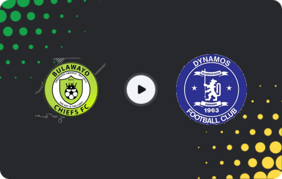 Where to watch Bulawayo Chiefs — Dynamos, Premier Soccer League, 18.03.2026